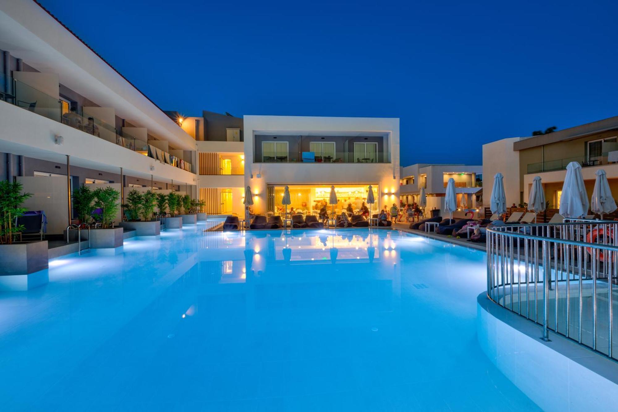 White Olive Premium Laganas Hotell Exteriör bild