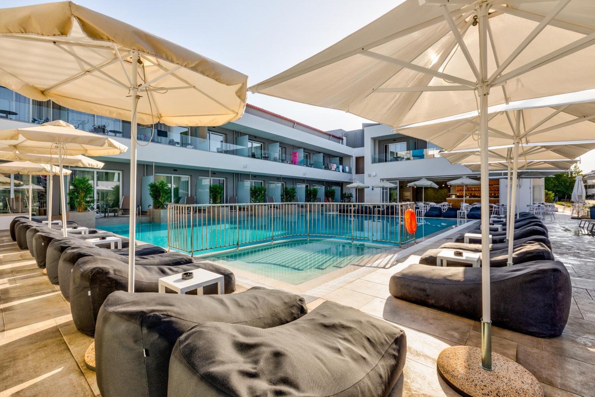 White Olive Premium Laganas Hotell Exteriör bild