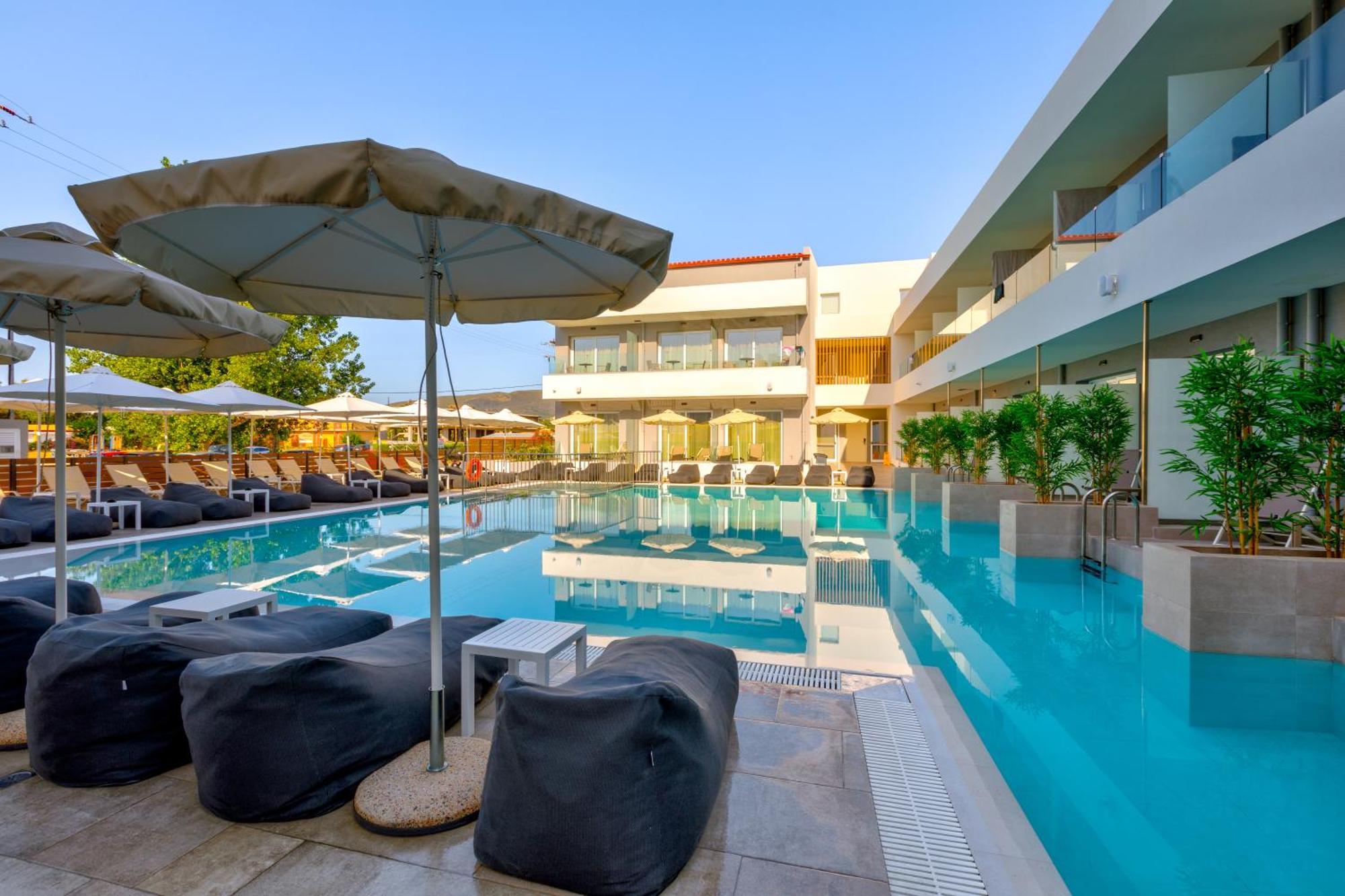 White Olive Premium Laganas Hotell Exteriör bild