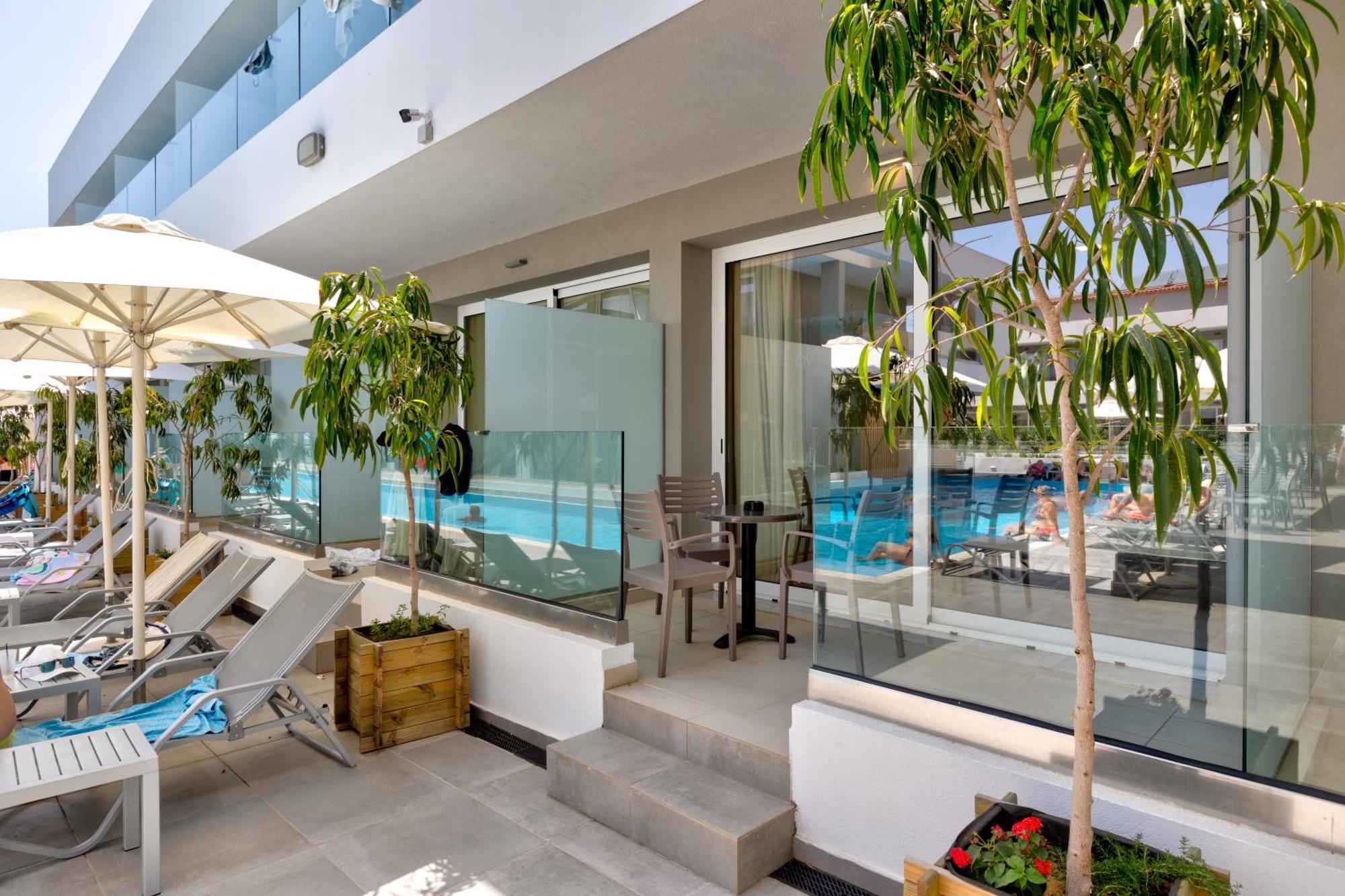 White Olive Premium Laganas Hotell Exteriör bild