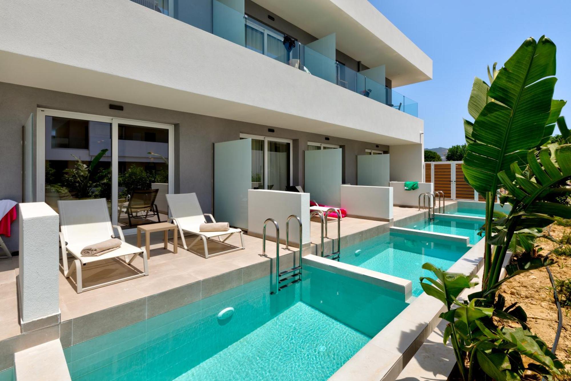 White Olive Premium Laganas Hotell Exteriör bild